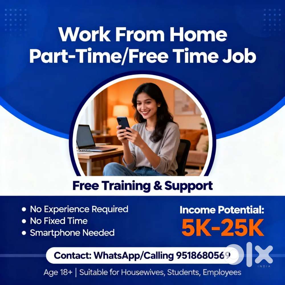 PART TIME /FULL TIME WORK FROM HOME  MALE/ FEMALE. APPLY FAST