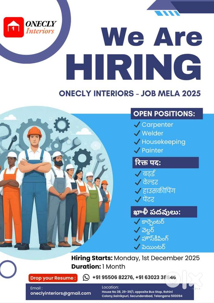 Carpenter.painter.welder