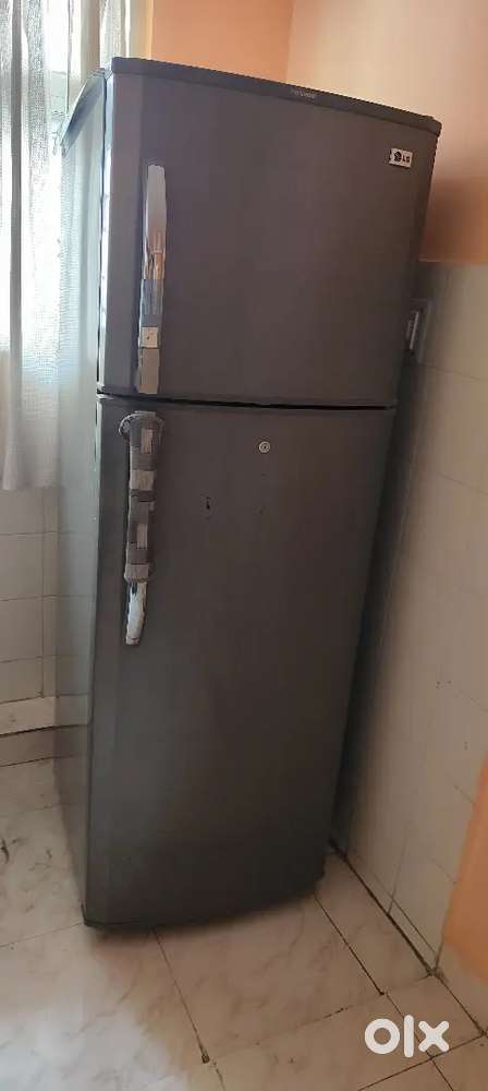 LG double door refrigerator  Grey colour
