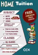 Experienced Math tutor available!