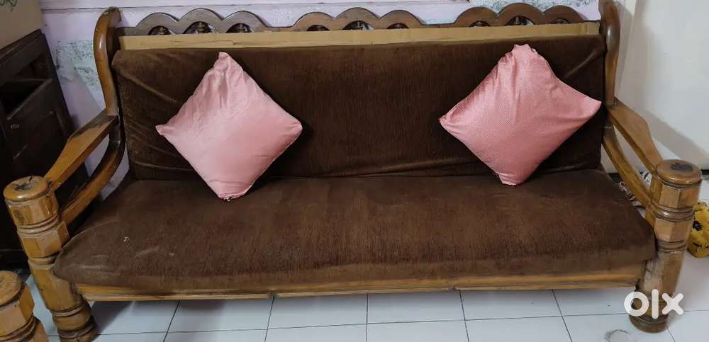 Pure Wooden Sofa.