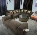 7 seater couch with 12 inch center table