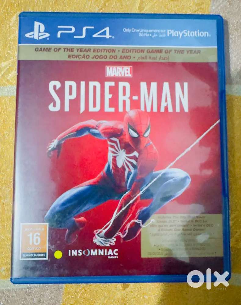 PS4 GAME: MARVELS SPIDERMAN PS4 (SPECIAL EDITION)