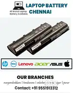 Laptop Battery in Chennai|Laptop Adapter in Chennai|Battery price