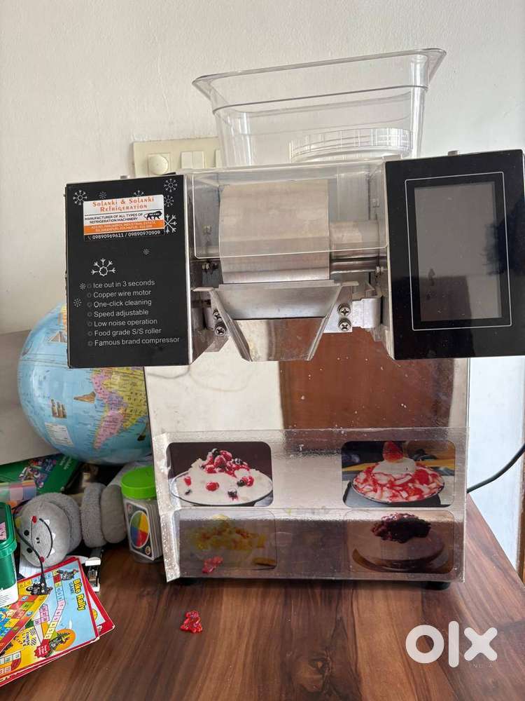 Ice ceam machine Snow flakes