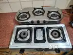 Stainless Steel Gas Stove set of 2