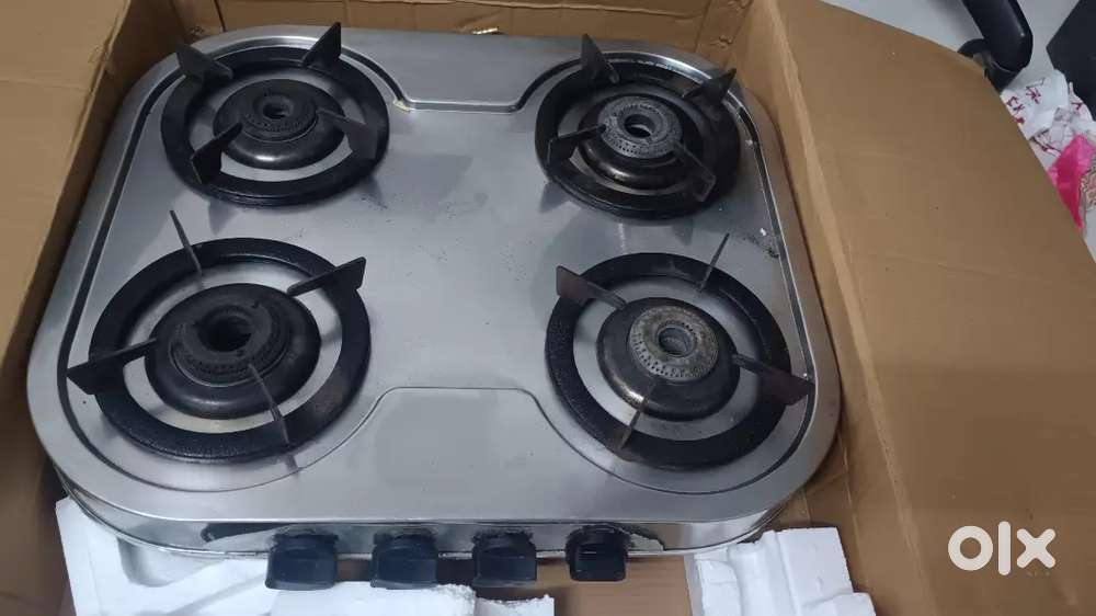 4 burner gas