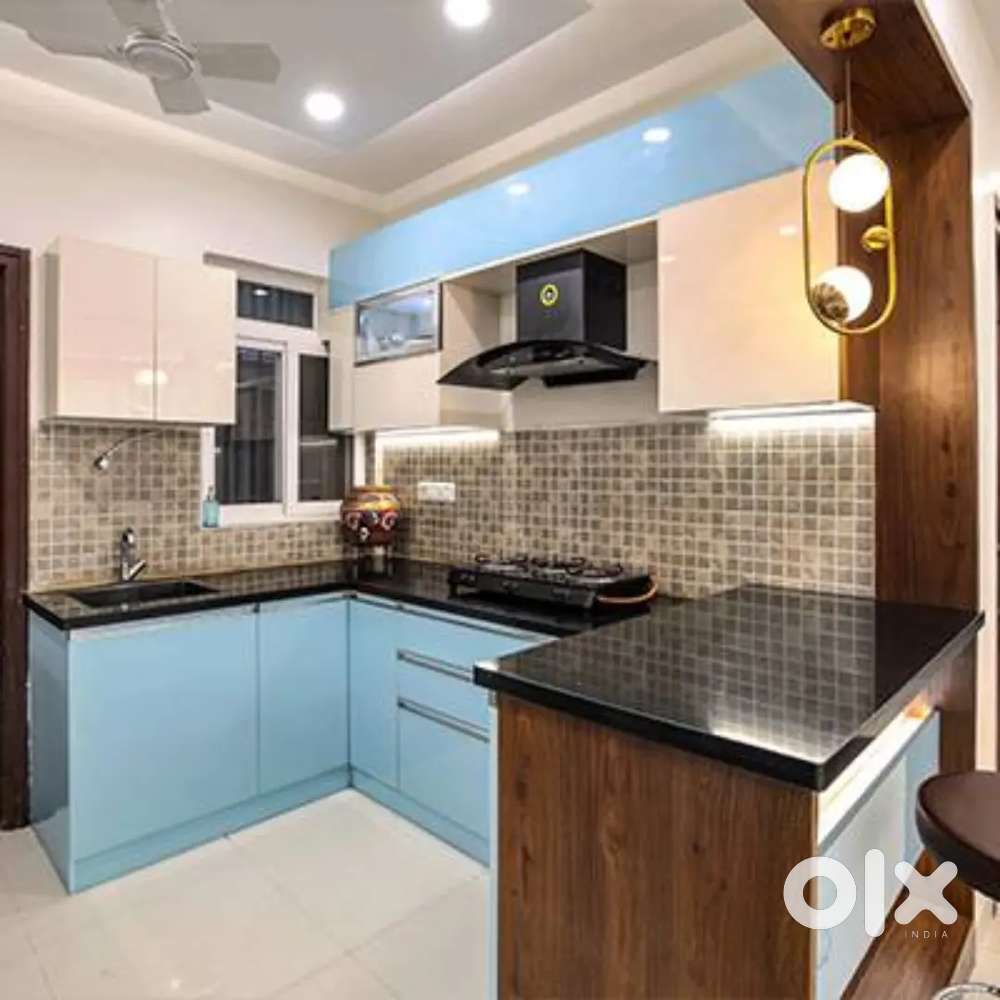 Open kitchen 3 BHK flat at Kattupakkam