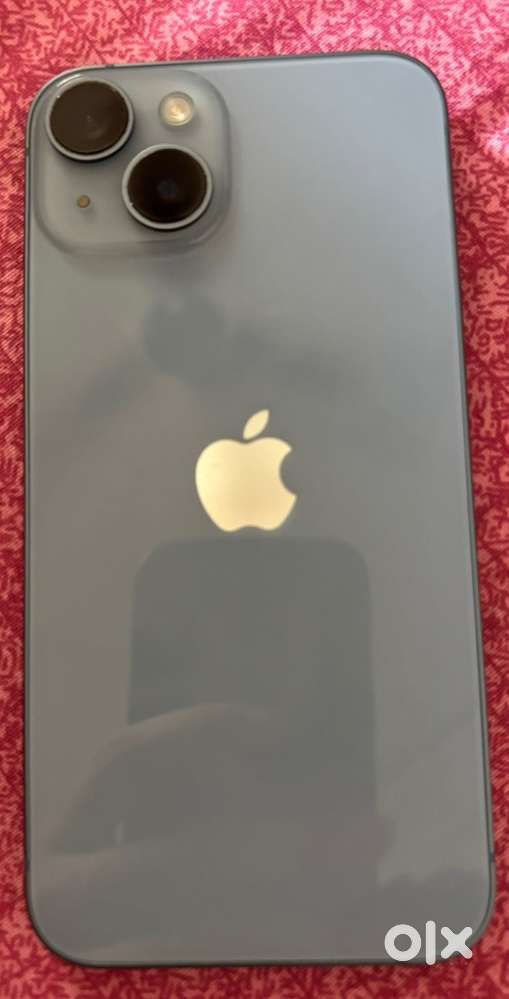 Iphone 14 sky blue colour 128gb