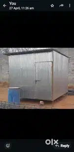 Sheet metal shed for sale