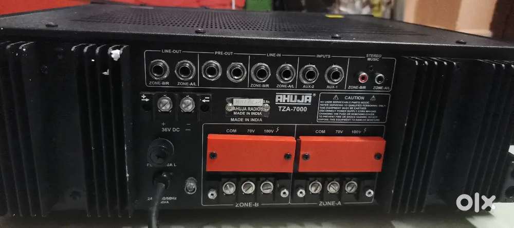 TZA-7000 AMPLIFIER and 2tops working product recently buyes