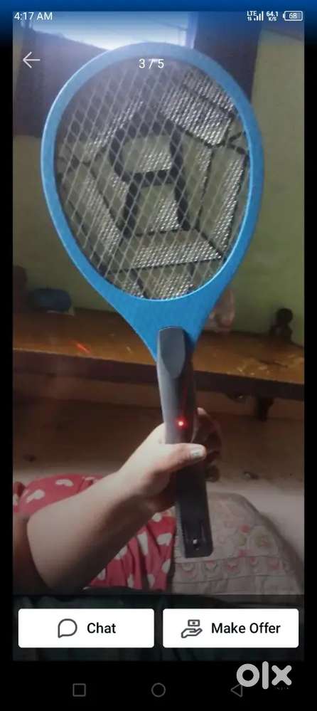 Charging mosquito bat