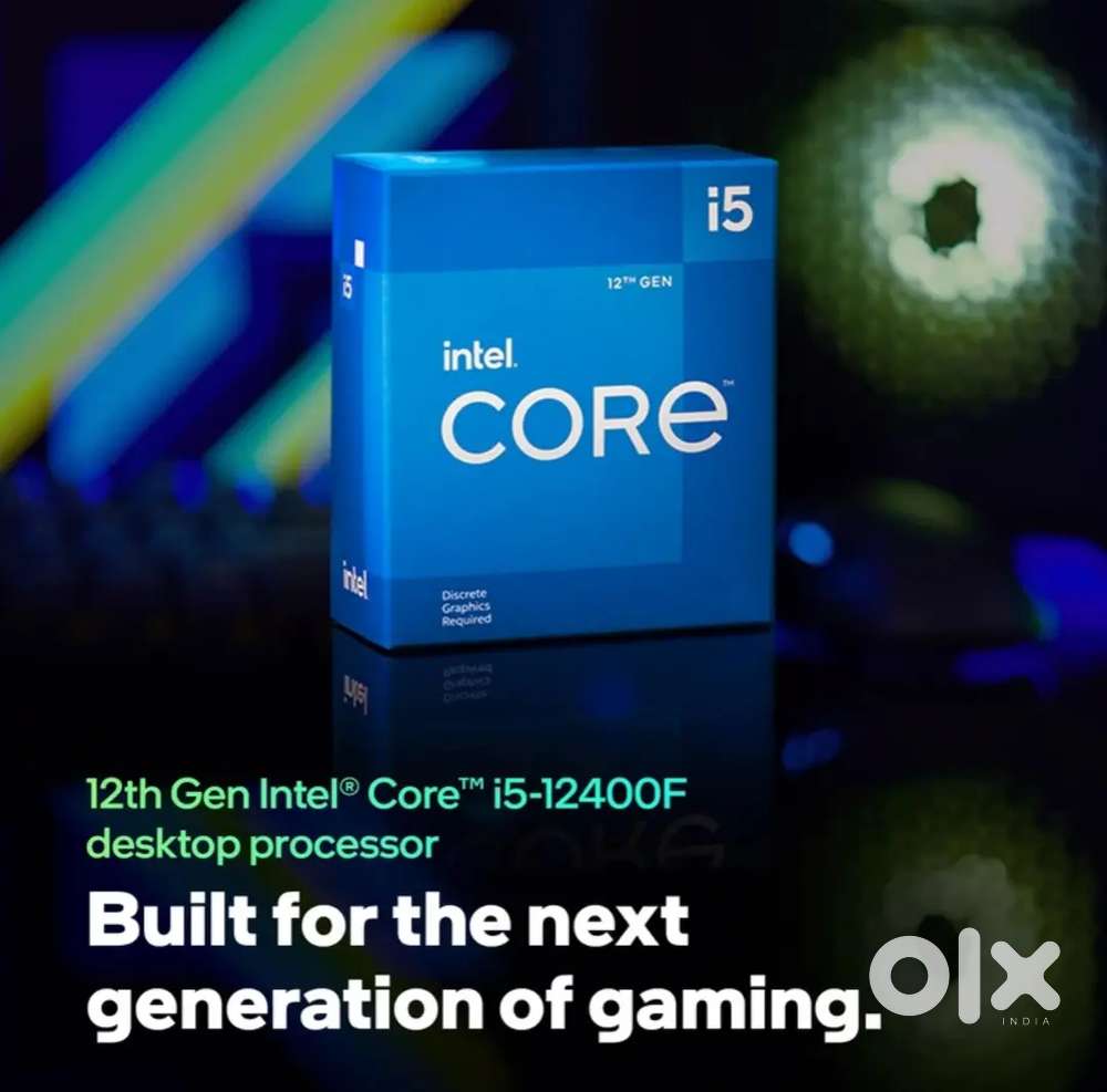 Intel I5 12 generation 12400f Processor