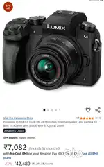 Mirrorless DSLR camera for sale
