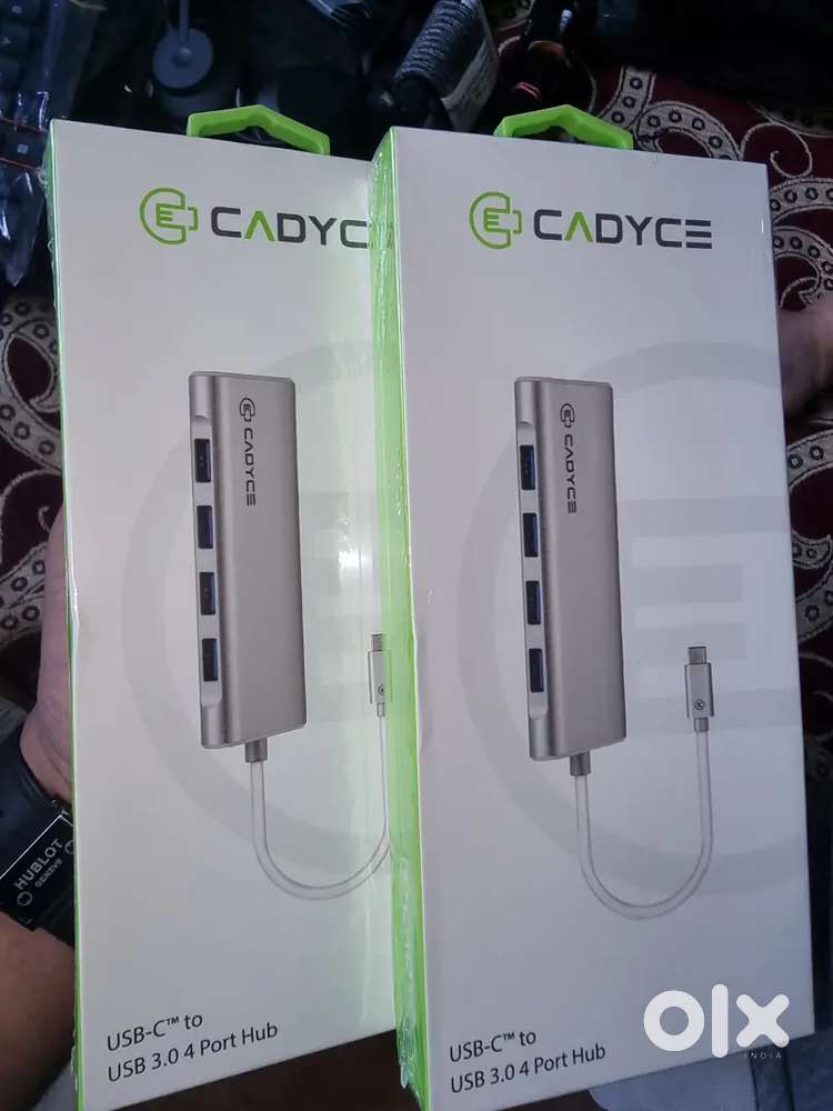 Cadyce USB-C to USB 3.0 4 Port Hub (model CA-C4H