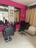 Running beauty parlour for sale near Reva College