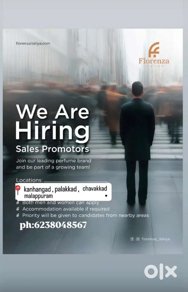 Join our leading perfume brand and be part of a grwing team!