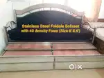 Stainless Steel Sofaset cum Bed