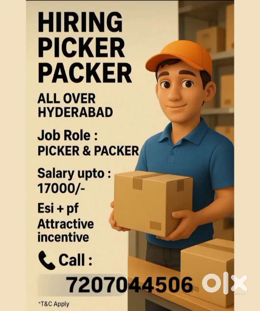 Wanted pickers packers