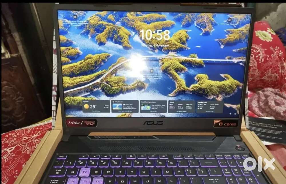 ASUS TUF A15 RYSEN 7  and 4600H , Rtx 3050, 180W battery 144 Hz
