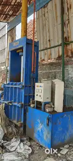 Hydrolic baler and entire plant