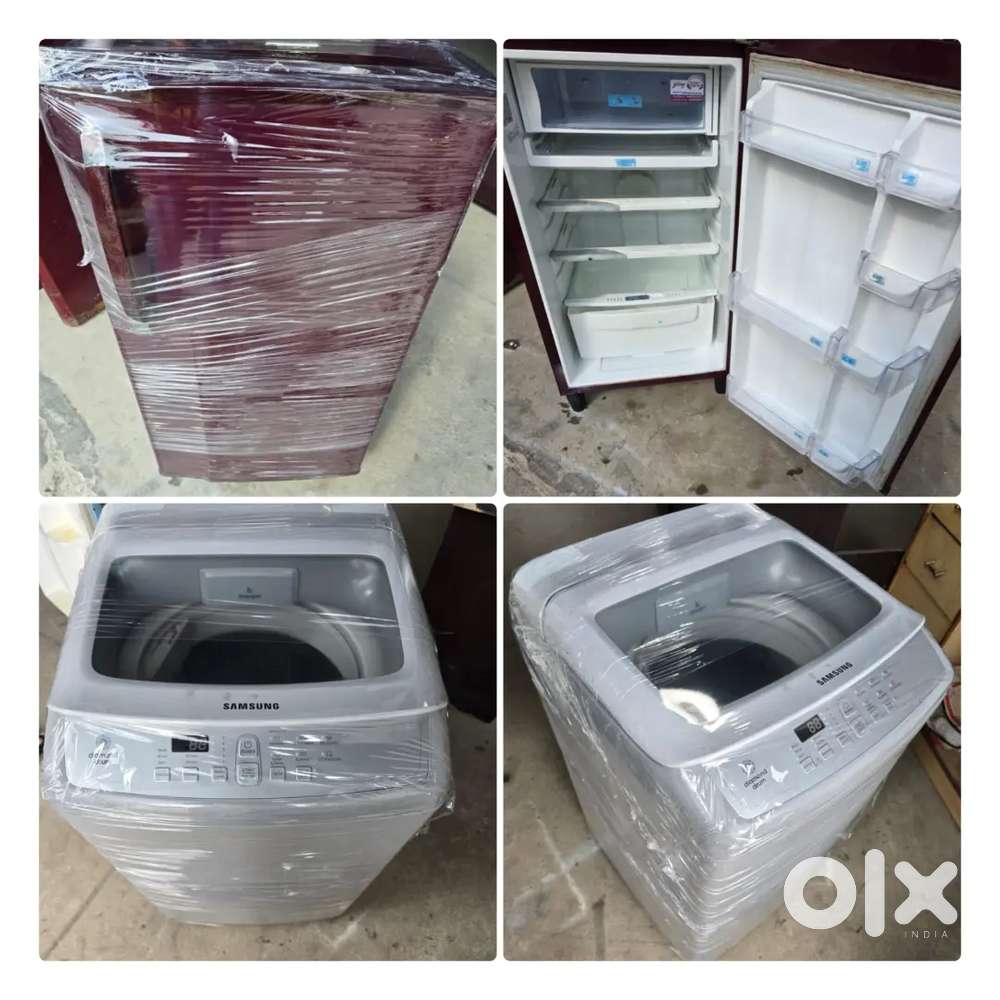 Must have home appliances!! On refurbished refrigerator n washing.m