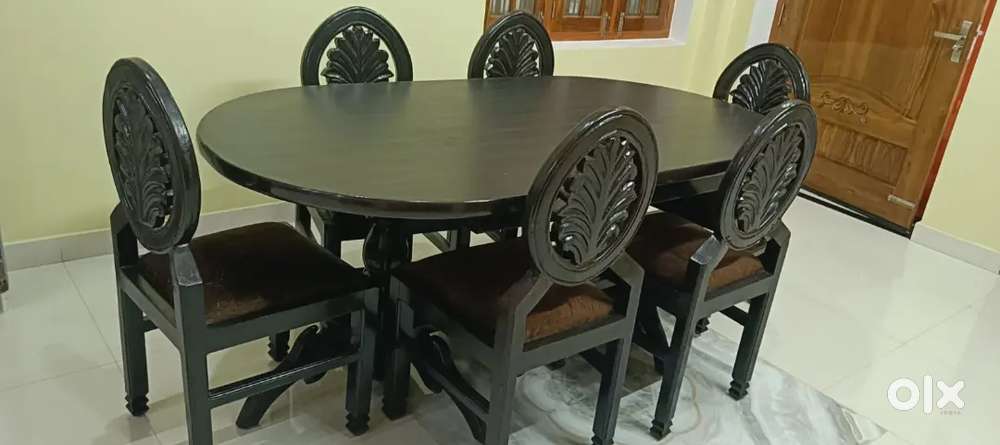Dining table with chair