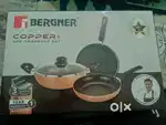 BERGNER 4pcs copper  cookware set
