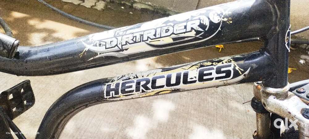 Hercules brand bicycle.