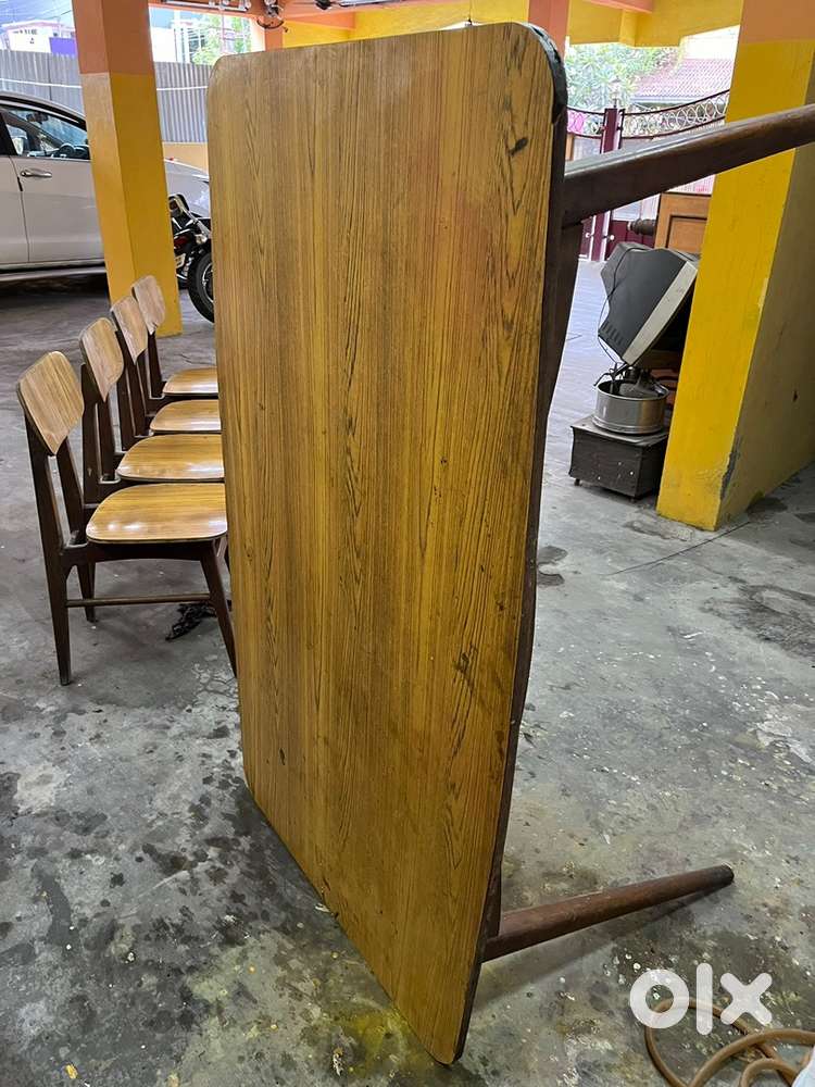 Barma teak wood dining table