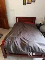 76*50 inch wooden Bed - Single Doctor used