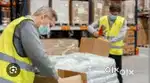 Grocery warehouse packing job