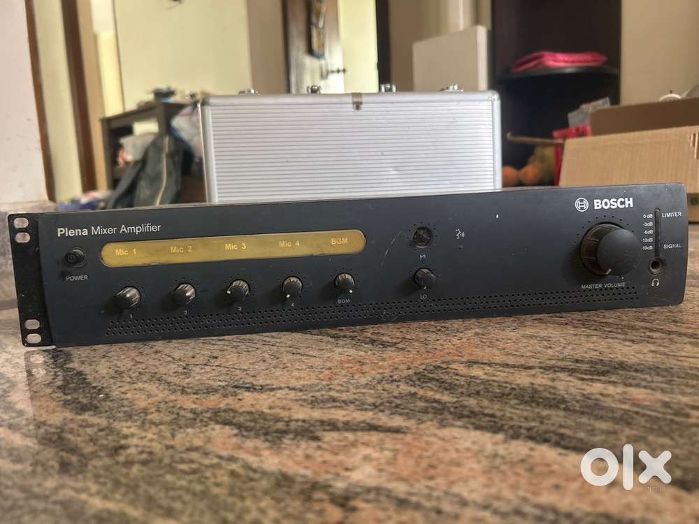Bosh plena mixer amplifier