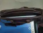 Laptop bag (teak brown leather)