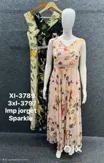fancy gowns kurtii one pc mix lot