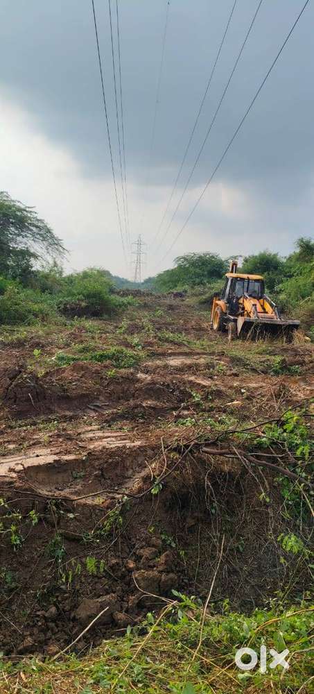4500 sq yards plot, with boundary