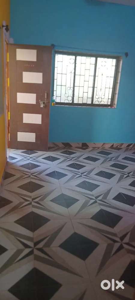 1bhk  hall  kitchen and indian toilet