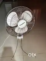 Pedestrian fan and wall fan working condition