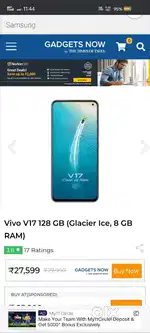 Vivo v17. 8Gb. 128Gb