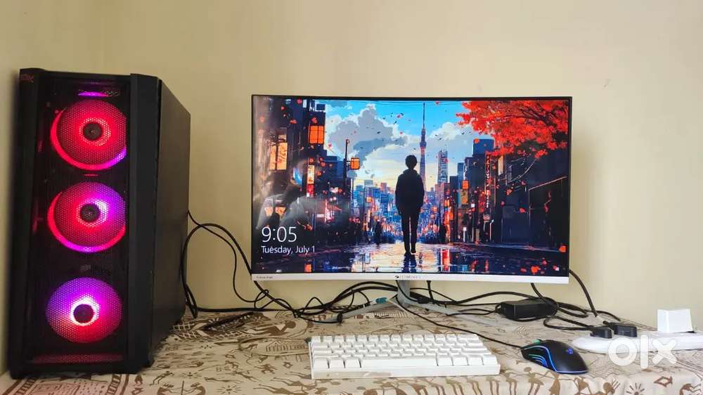 Powerful Ryzen7 3800X+ZOTAC GTX1080Ti 11GB+16GB RAM+SSD+RGB Gaming PC