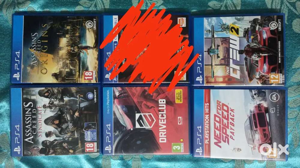 PS4 GAMES DVD