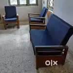 Teak wood sofa set