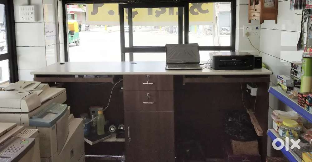 COUNTER TABLE AND SOFA STORAGE BOX