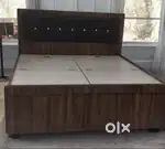 Thursday specail- New Double bed with box 7200/-Emi available