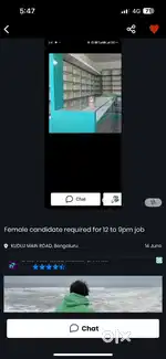 Female candidate required Medical shop work 12 to 9pm
