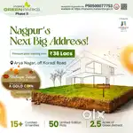Nagpurs next big adress Arya Nagar koradi nmrda sanctioned layo