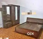 Bed & kapat , wardrobe, palang , old furniture modular furniture