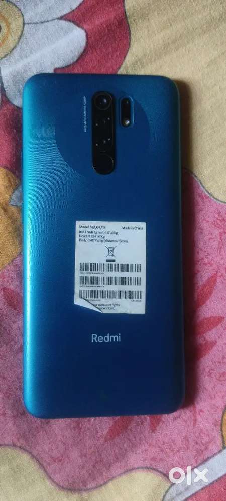 Redmi 9 prime , mint green, 4, 64 space