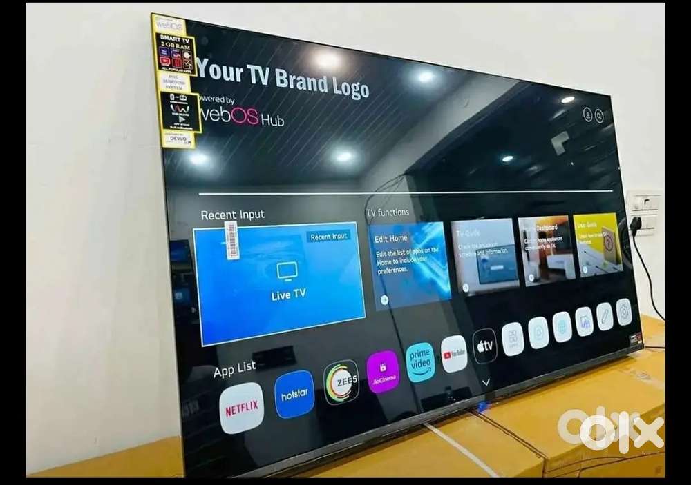 43/45 LG certified WebOS SMART QLED TV with Magic Remote