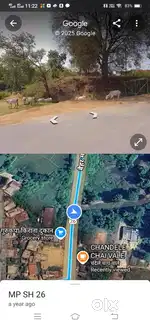 डबल रोड का प्लाट